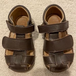Kids: Stride Rite leather sandal. 6.5w
